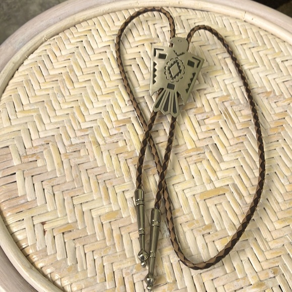 BELL TRADING POST THUNDERBIRD BOLO NECKLACE  Alburquerque , NM - Picture 4 of 17